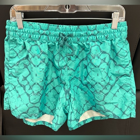 The North Face Aqua Athletic Shorts Lightweight Elastic Waist Activewear Sporty - Picture 1 of 11